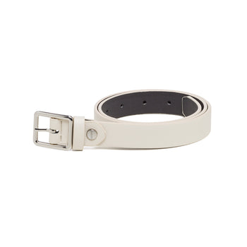 Cintura off-white da donna con logo in metallo Carrera Jeans Melissa, Brand, SKU b531000067, Immagine 0